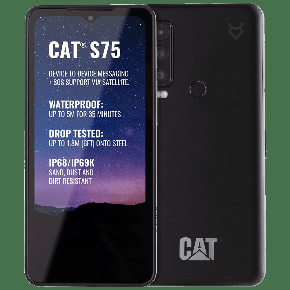 Cat S75 وMotorola Defy 2... هاتفان جديدان يدعمان الاتصال عبر الأقمار الصناعية