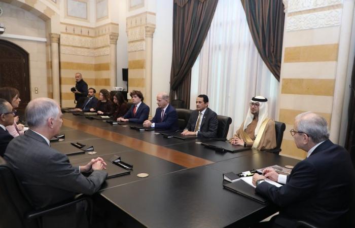 سلام: شكر اللجنة الخماسية على تنويها بالخطوات الإصلاحية والإنتظام المالي