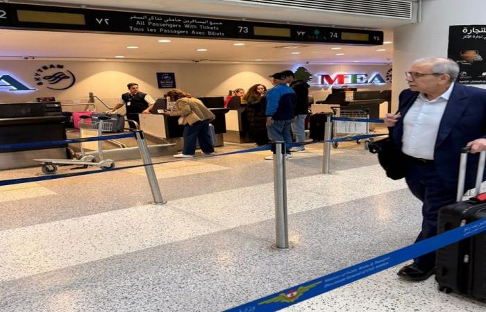 بالفيديو: سلام يغادر إلى ميونخ من مبنى المسافرين