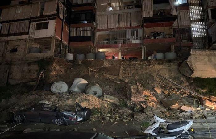 بالفيديو: إخلاء مبنى سكني مهدّد بالانهيار في الشويفات