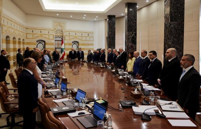 جلسة لمجلس الوزراء في بعبدا