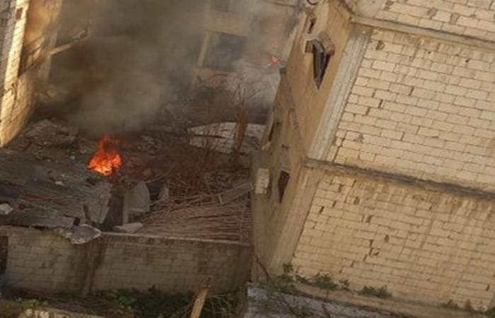 بالفيديو- غارة بثلاثة صواريخ تستهدف عين الحلوة