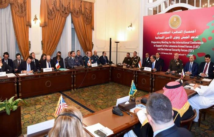 اجتماع القاهرة يؤكد دعم الجيش اللبناني وتعزيز قدراته