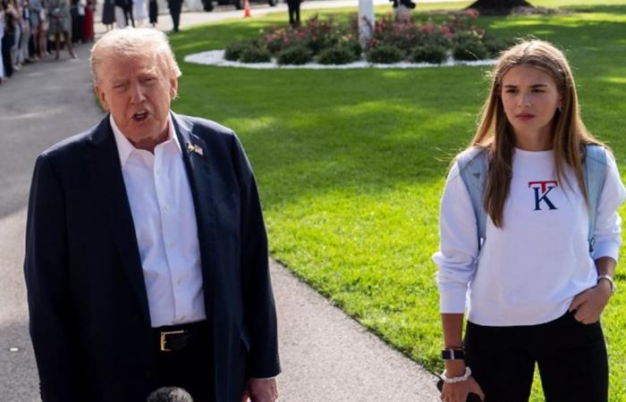 حفيدة ترامب تواجه انتقادات واسعة.. إليكم ما فعلته (فيديو)