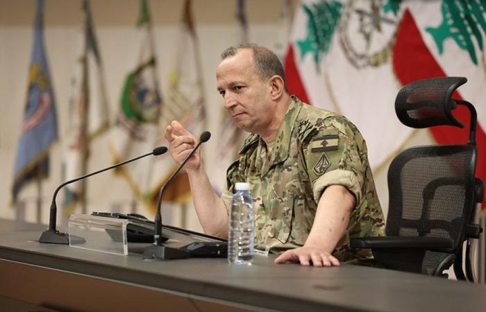 قائد الجيش بحث الأوضاع العامة مع رحمة والمعلوف