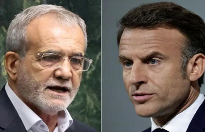 آخر التطورات في المنطقة بين ماكرون وبزشكيان