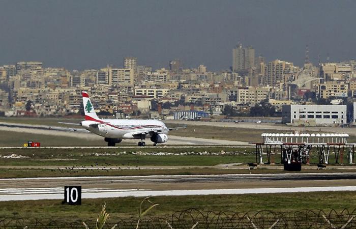 حركة الملاحة الجوية في مطار بيروت طبيعية