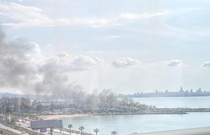 الجيش الإسرائيلي: سقوط صاروخ إيراني في بيروت