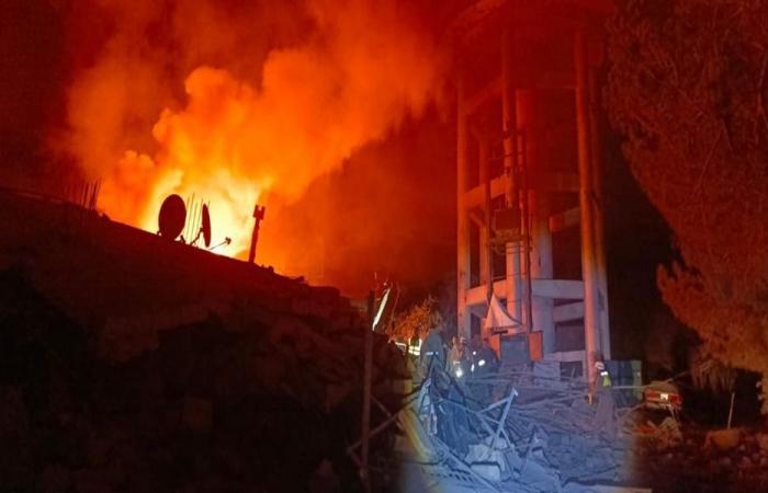 غارات تستهدف عدة بلدات جنوبية