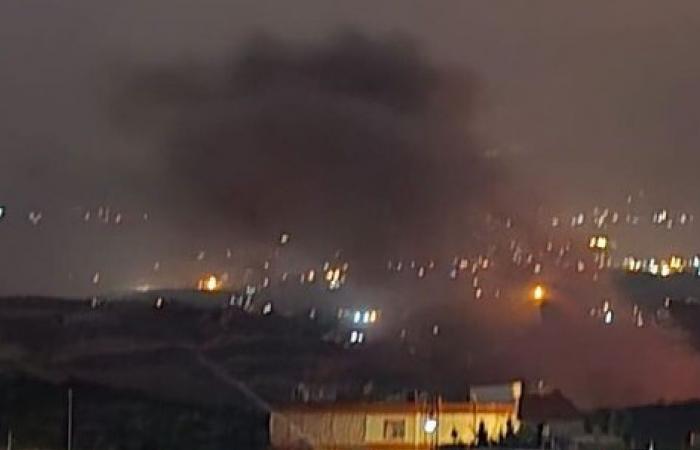 تفجير عنيف داخل الخيام