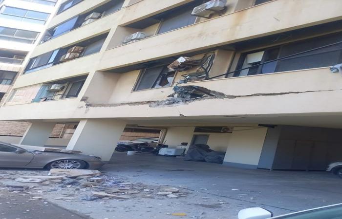 بالصورة- صاروخ على بئر حسن يحمل مناشير إسرائيلية