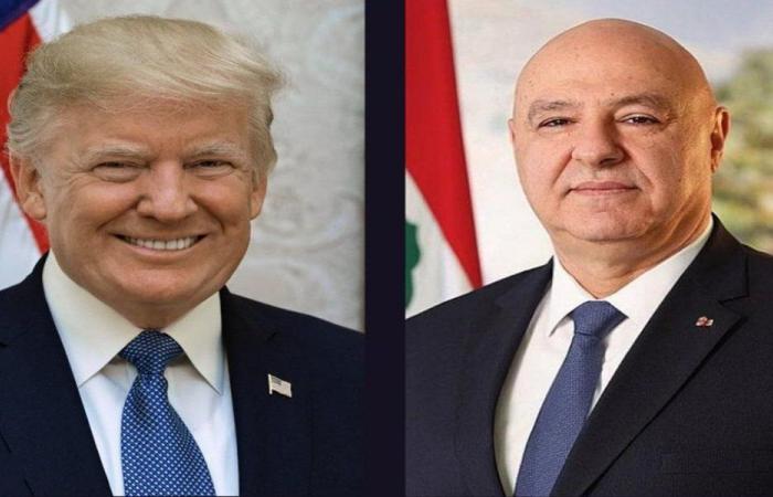 ترامب يطمئن عون بشأن تمديد الهدنة مع إسرائيل!