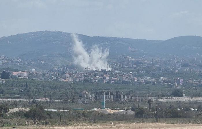 إصابات باستهداف بلدة الطيري