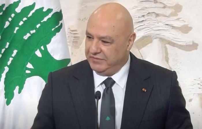 عون يشكر قطر على المساهمة في تثبيت وقف إطلاق النار