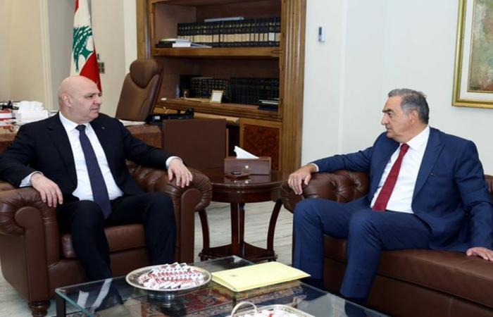 عون يبحث مع حايك سبل زيادة إنتاج الكهرباء