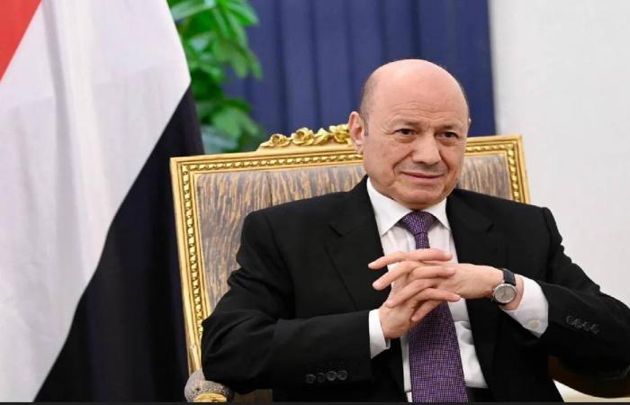 العليمي يطلب دعماً أميركياً لمواجهة الحوثيين