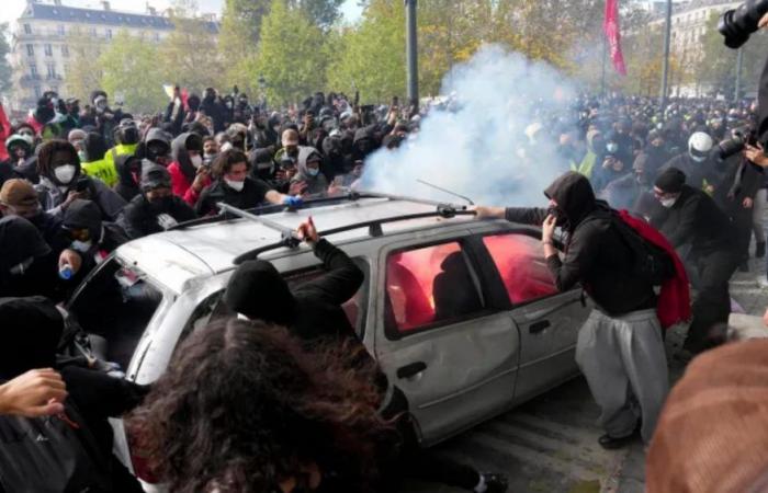 احتجاجات فرنسا وانقسام الرأي العام اللبناني