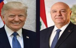 ترامب يطمئن عون بشأن تمديد الهدنة مع إسرائيل!